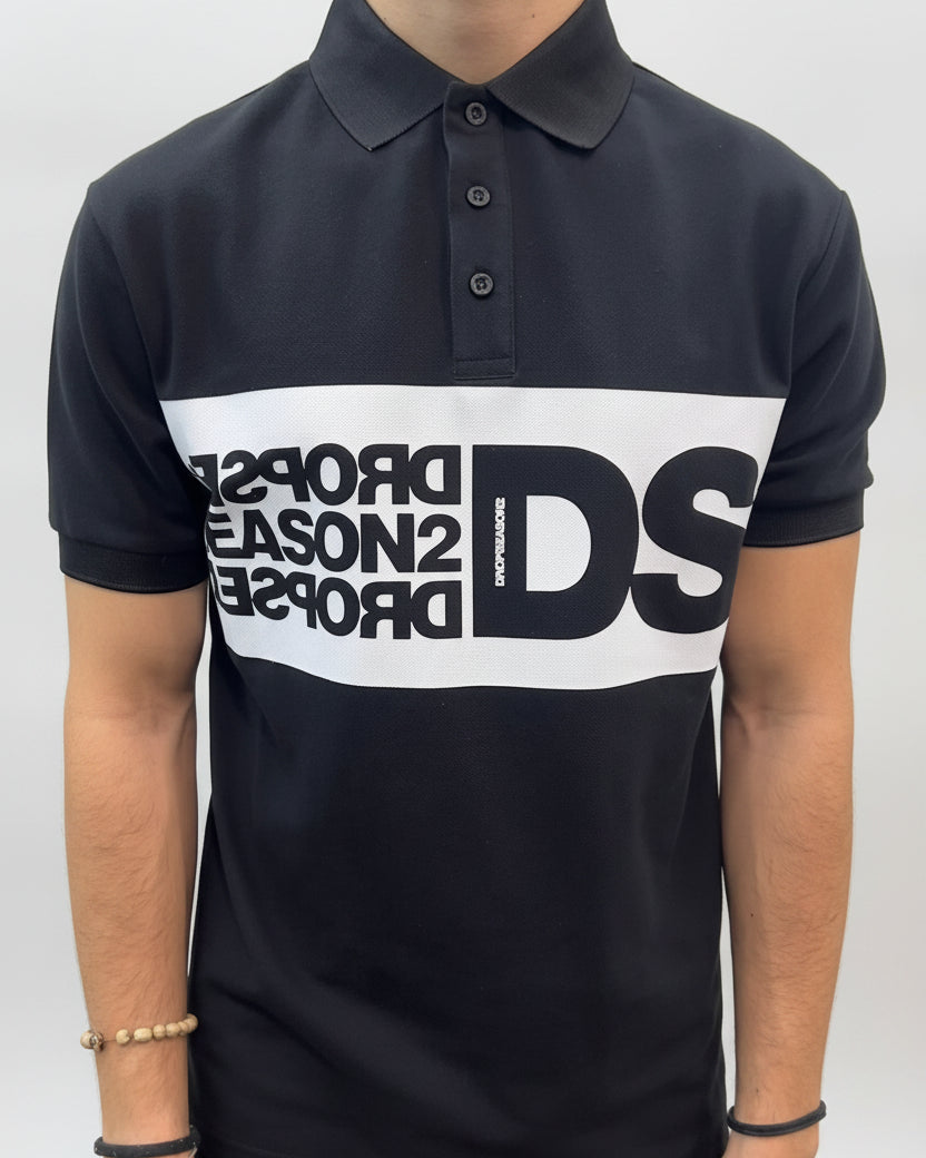 DS2 POLO PIQUET FASCIATA