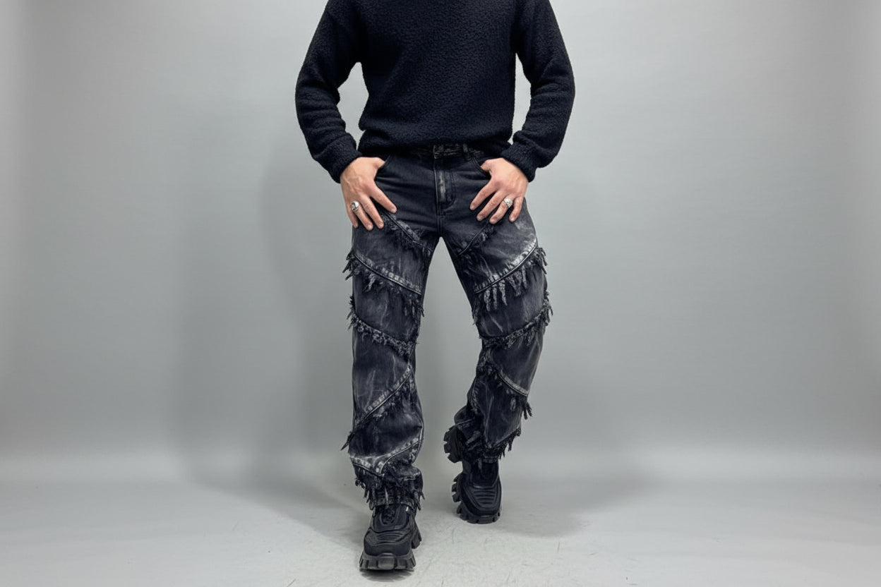 Jeans ripped LEVEL1 ad8049