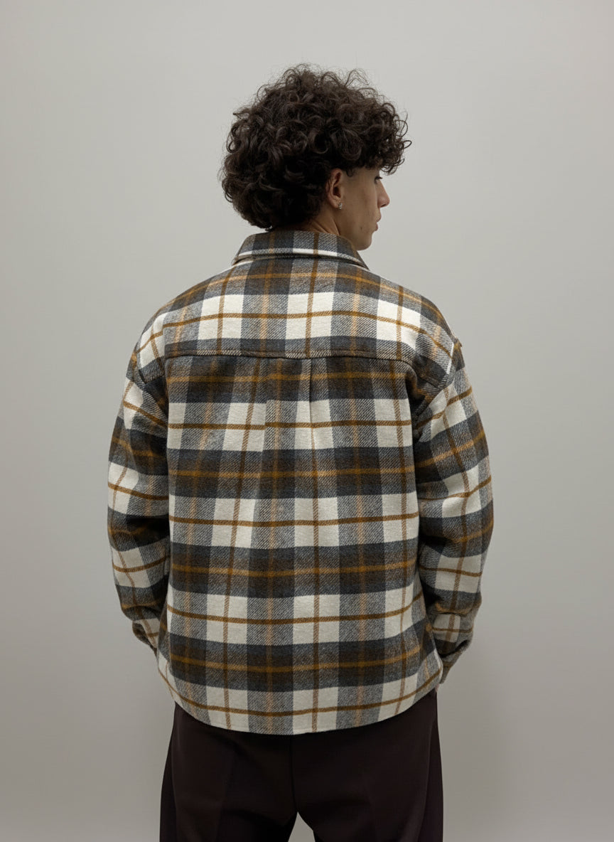 CAMICIA QUADRI IN FLANELLA
