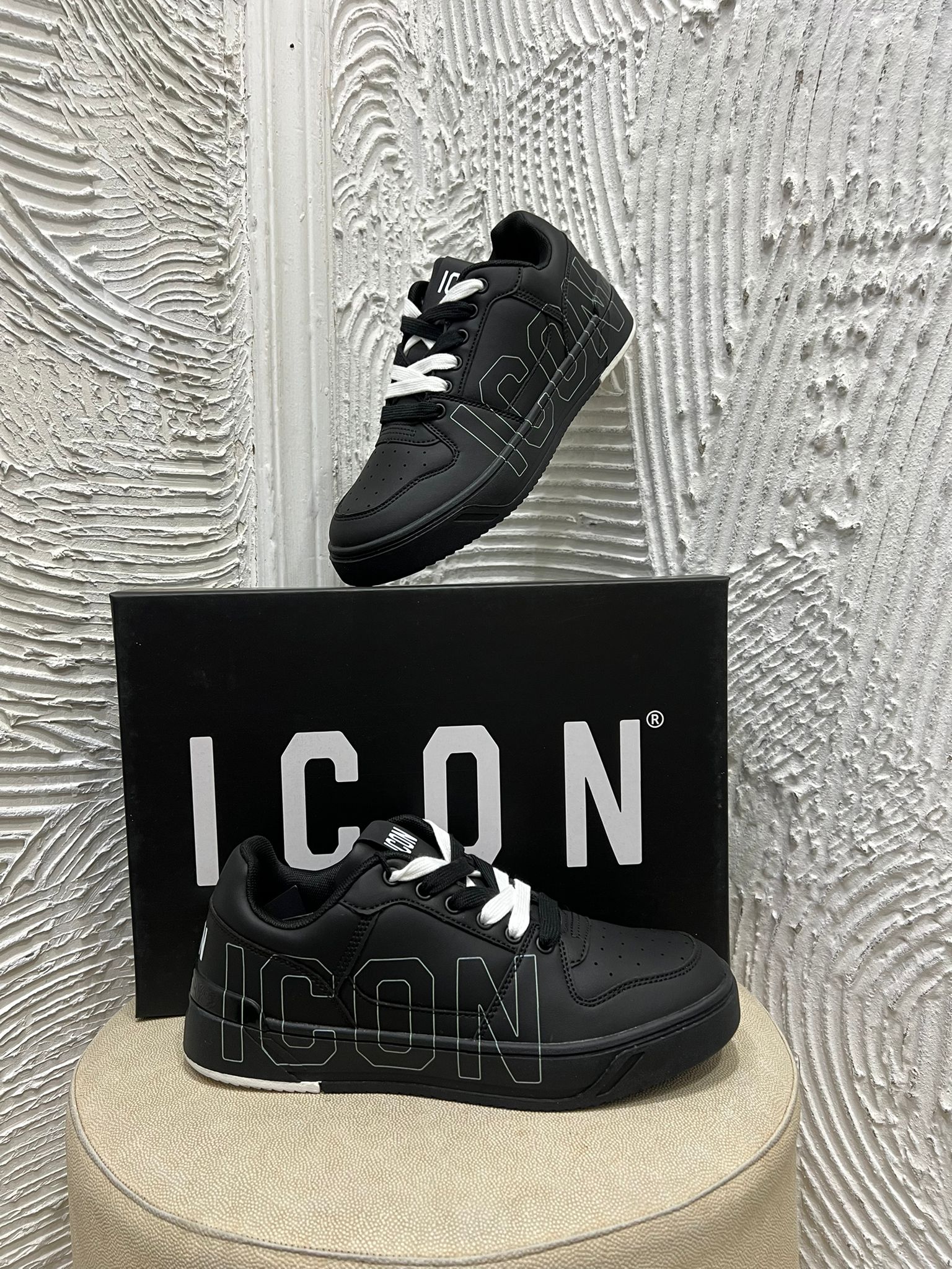 SNEAKERS ICON LACCIO BICOLORE