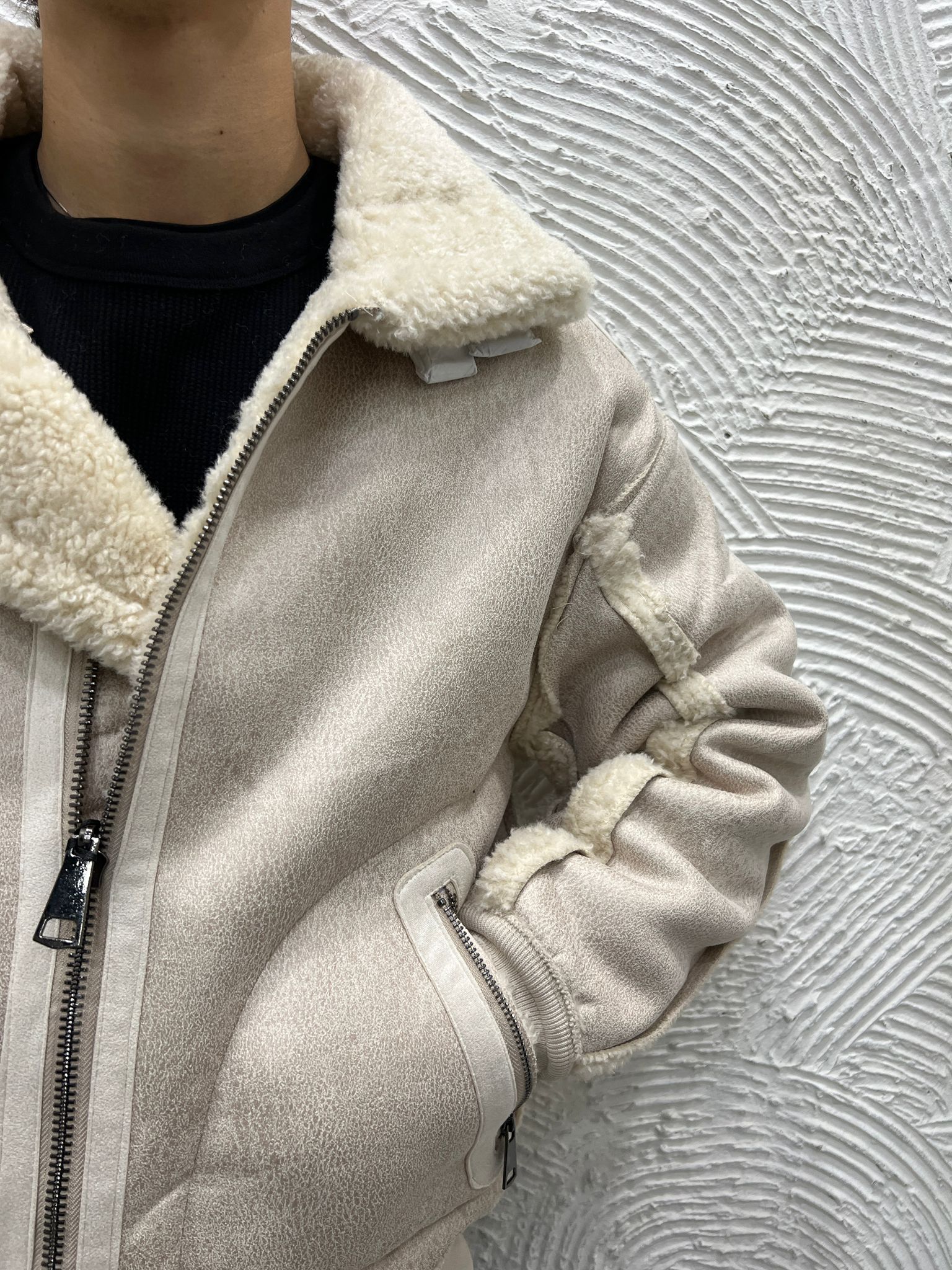 GIUBBINO ECOMONTONE CUCITURE REVERS