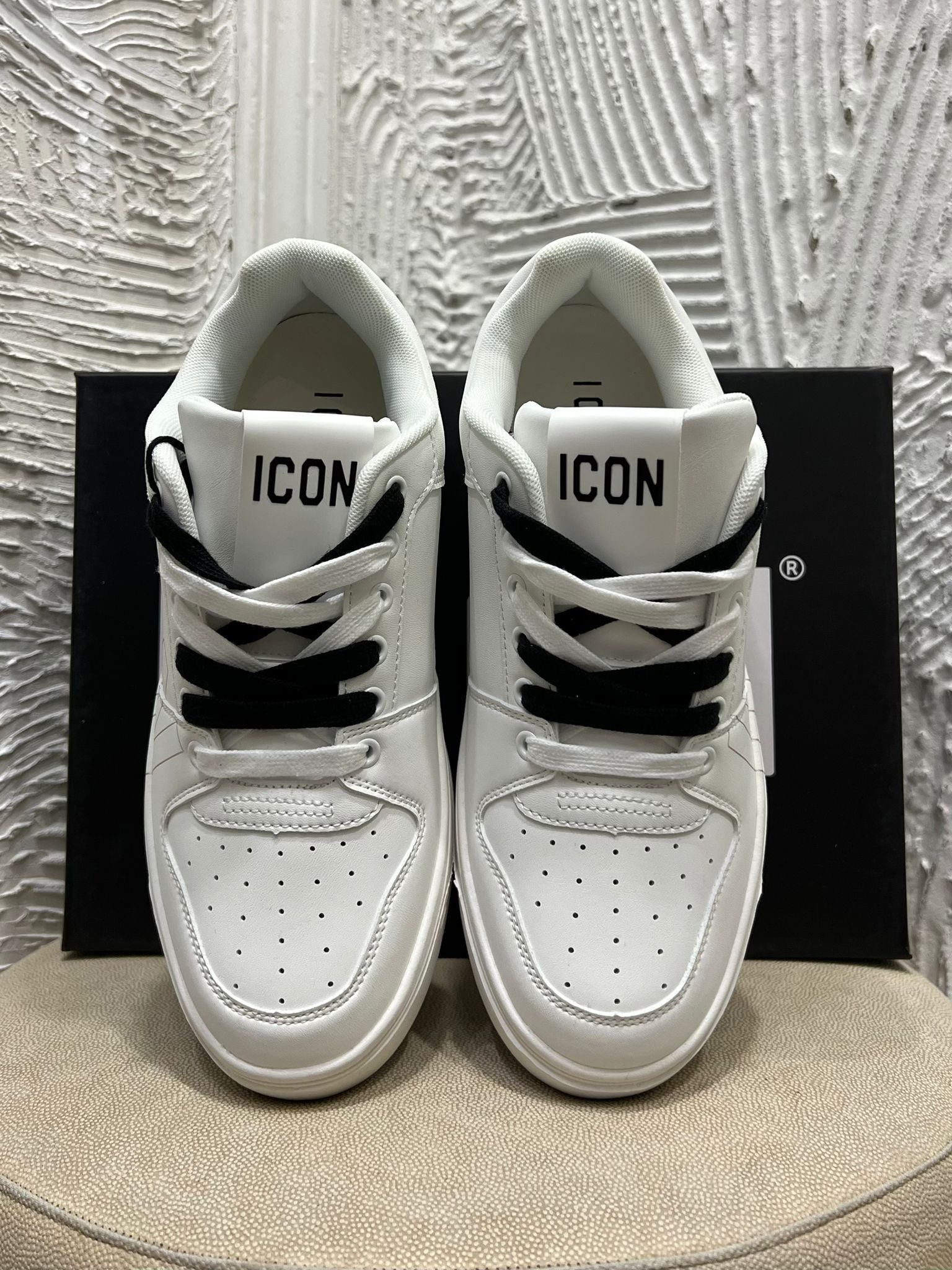 SNEAKERS ICON LACCIO BICOLORE