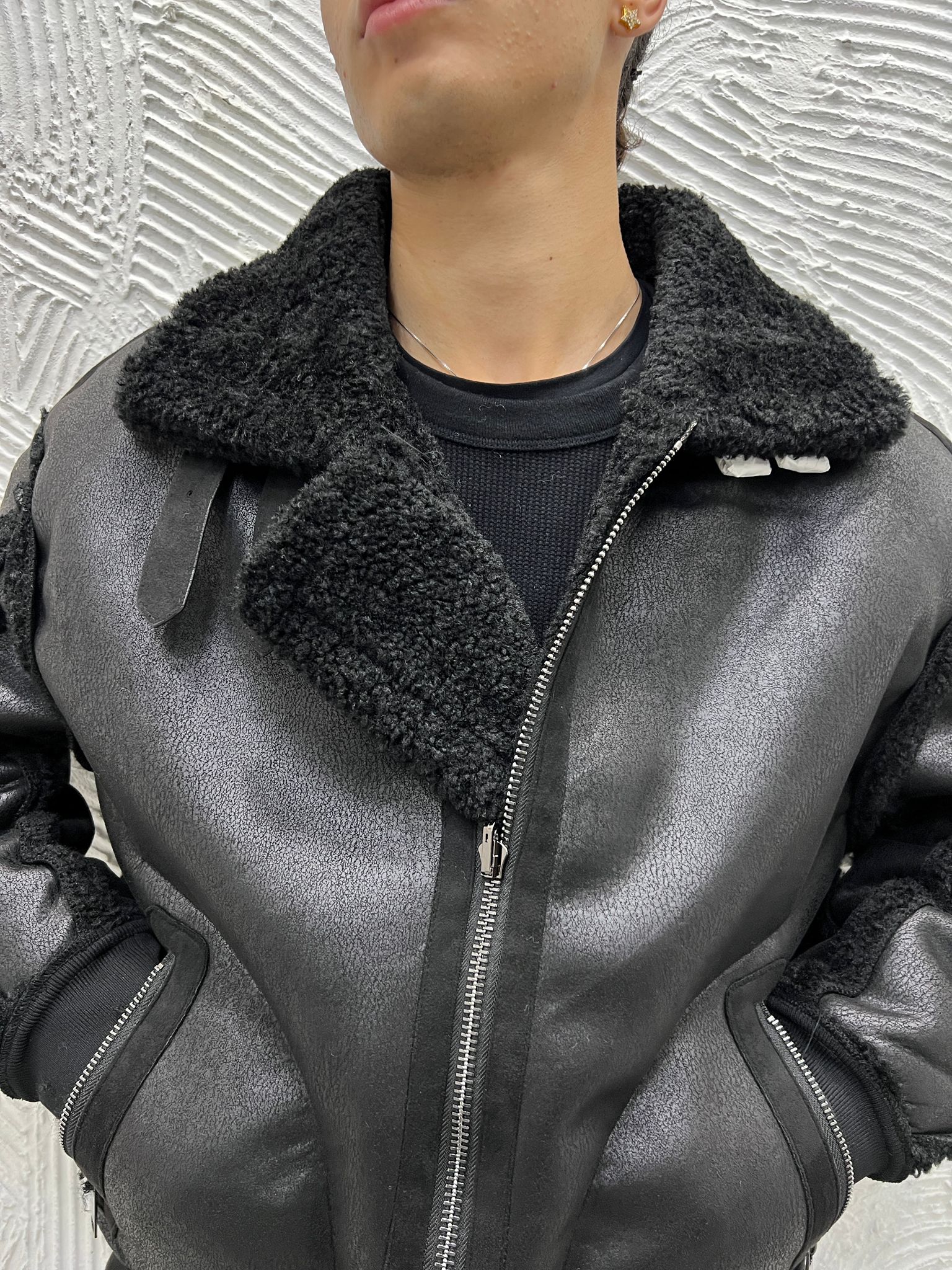 GIUBBINO ECOMONTONE CUCITURE REVERS