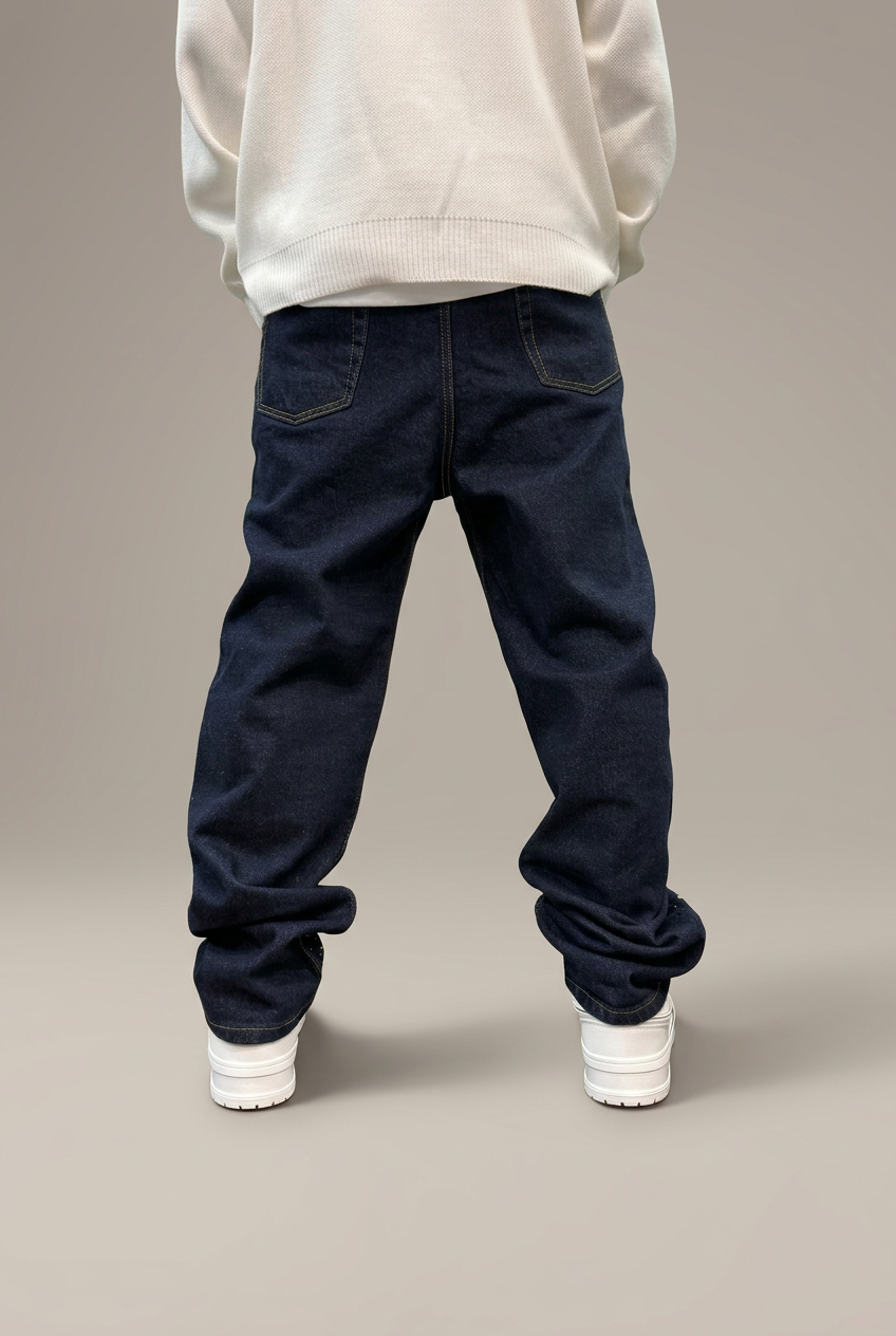 Dettaglio del fondo del pantalone