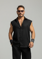 Camicia Smanicata in lino