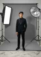 ABITO SMOKING DETTAGLI FULMINI