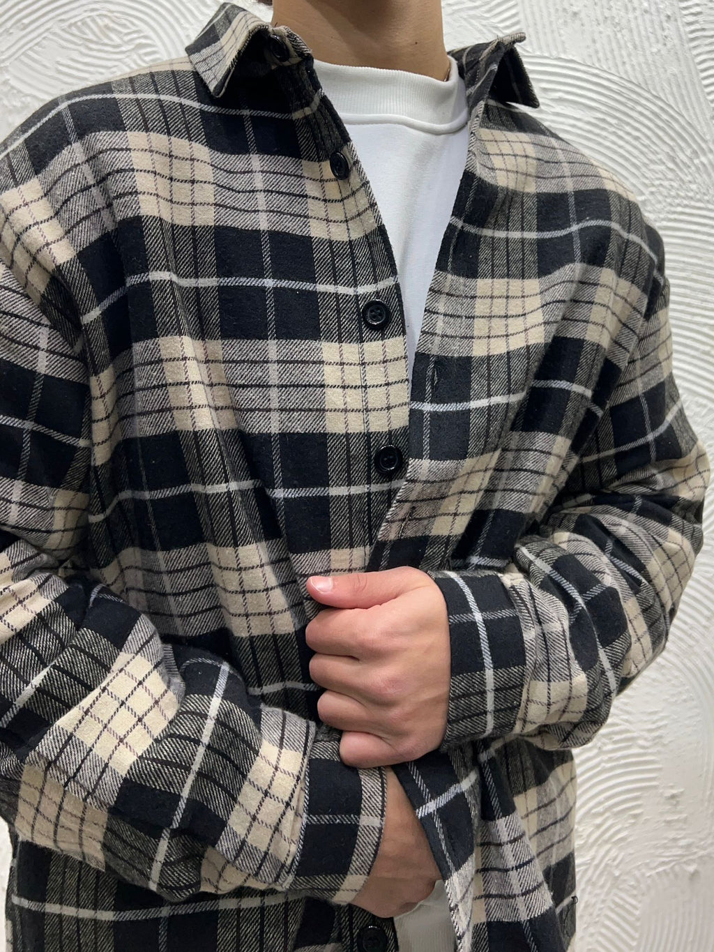 CAMICIA QUADRI IN FLANELLA