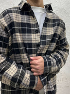 CAMICIA QUADRI IN FLANELLA