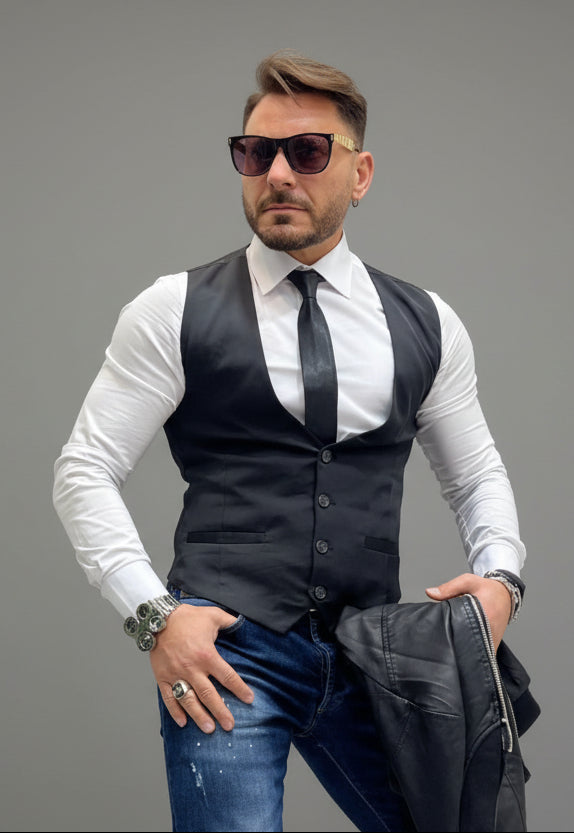 Gilet monopetto