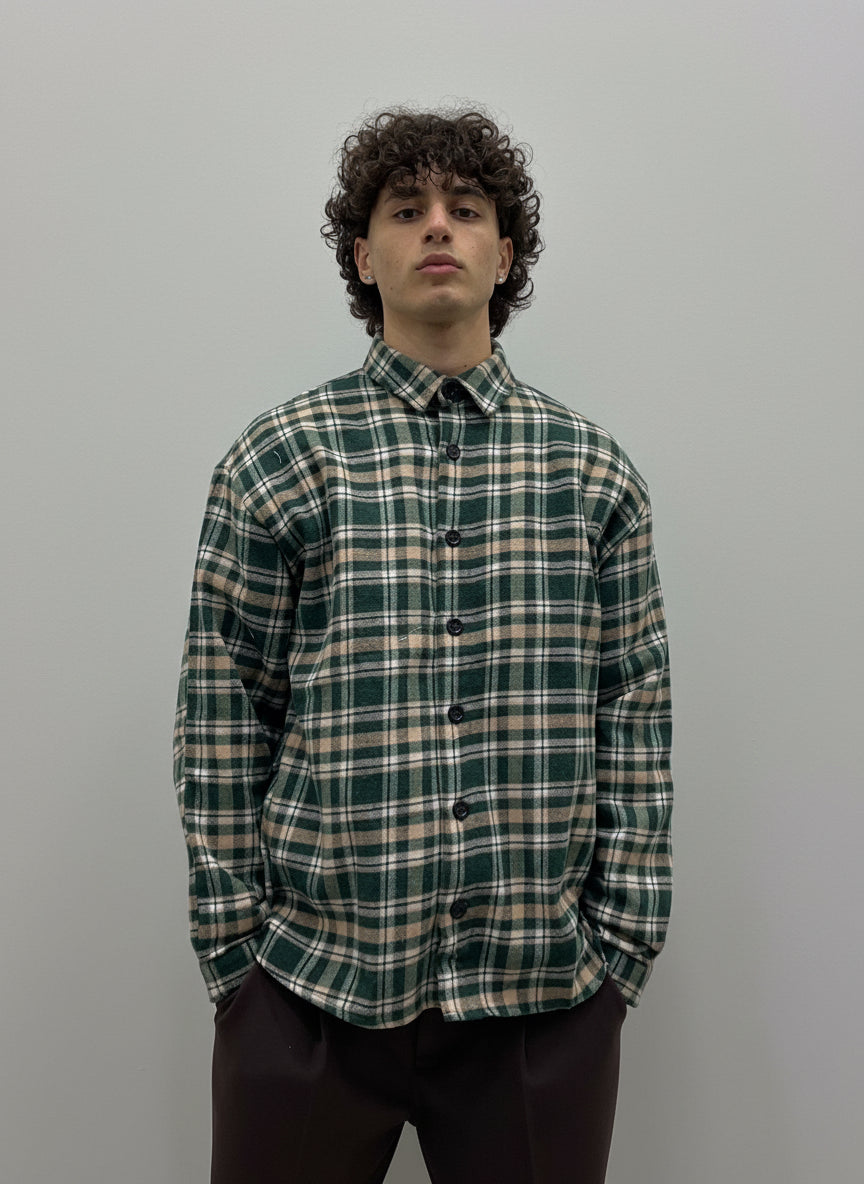 CAMICIA QUADRI IN FLANELLA