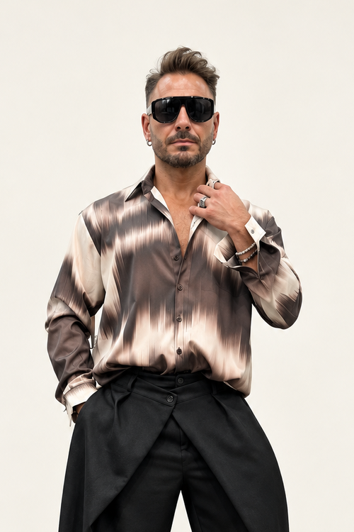 Camicia Fantasia Astratta