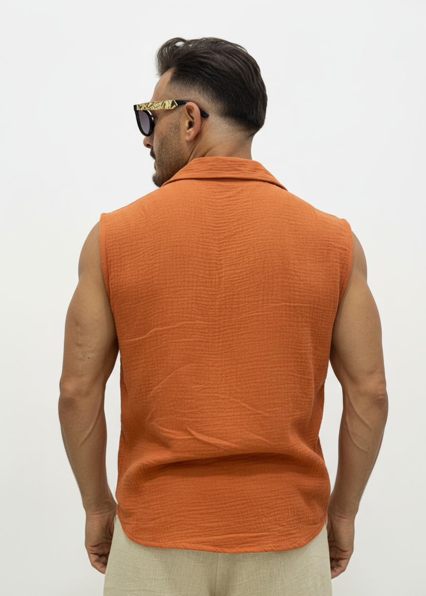 Camicia Smanicata FEAR OF LOVE